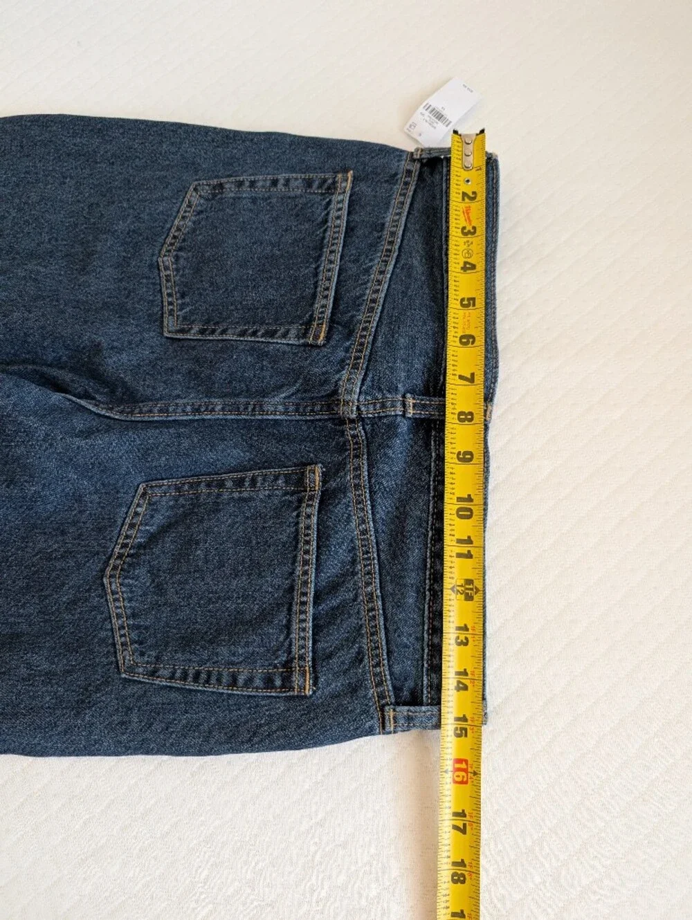 Old Navy NWT Dark Wash Blue Kids Boys size 14 5 pocket Baggy Jeans
